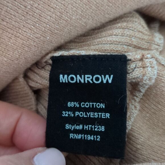 Monrow Rib Polo Sweater - Picture 9 of 9